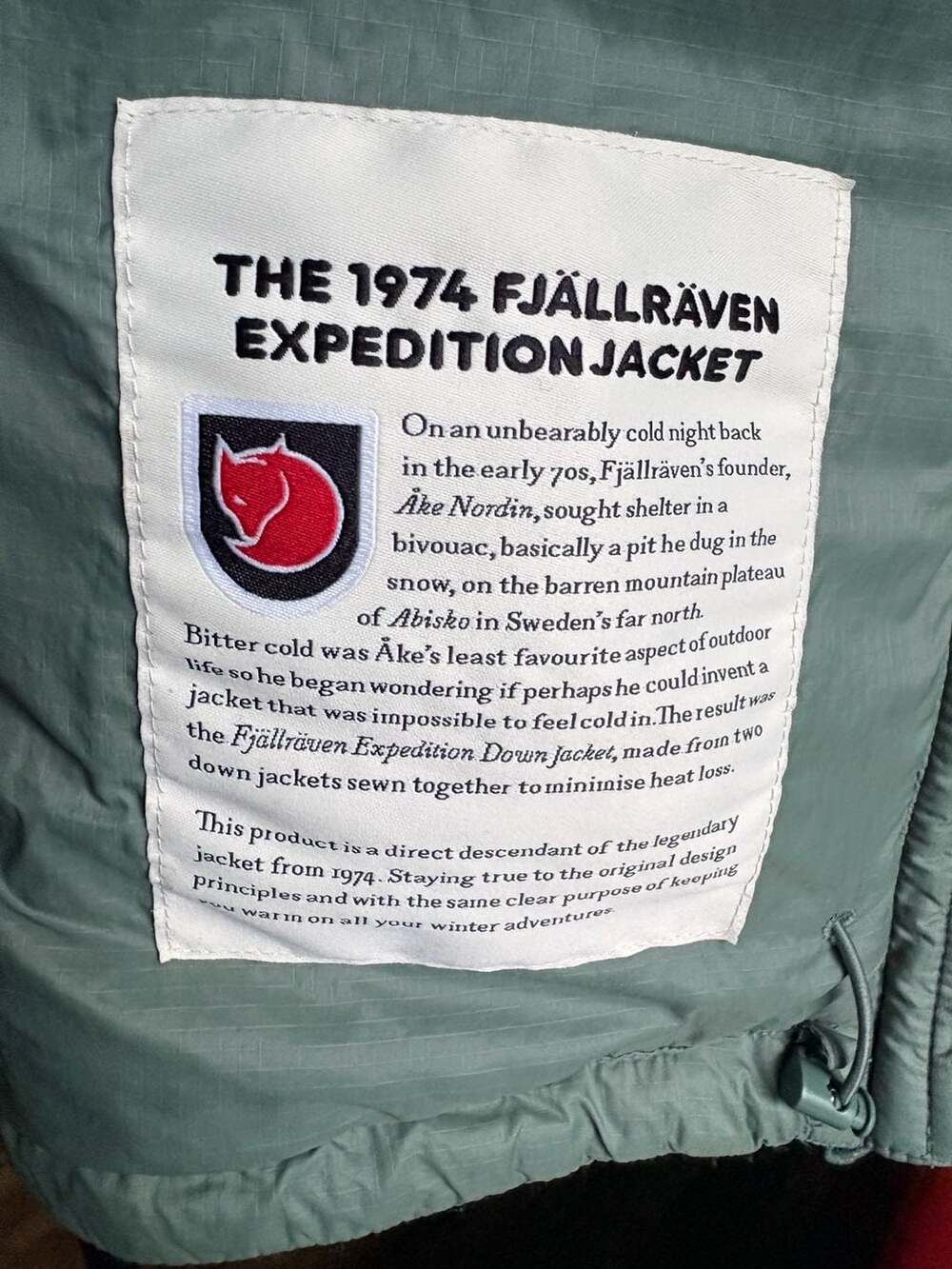 Fjallraven Expedition X-Latt Insulated Sage Green Puffer Vest Womens Small - Picture 7 of 13